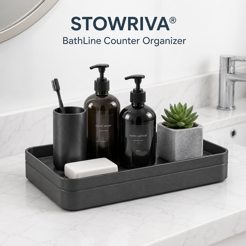 STOWRIVA® BathLine Counter Organizer