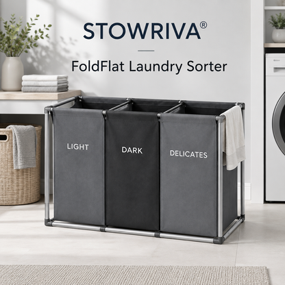 STOWRIVA® FoldFlat Laundry Sorter
