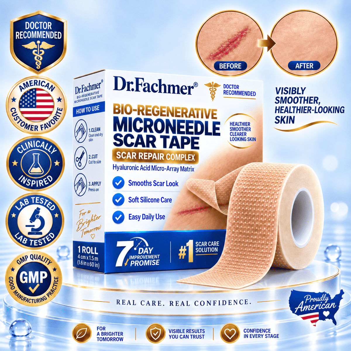 🧑‍⚕️Dr.Fachmer® Bio-Regenerative Microneedle Scar Tape