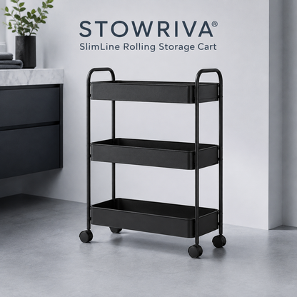 STOWRIVA® SlimLine Rolling Storage Cart