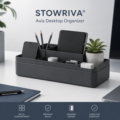 STOWRIVA® Axis Desktop Organizer