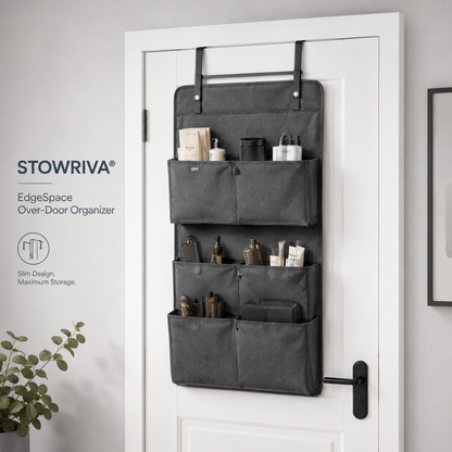 STOWRIVA® EdgeSpace Over-Door Organizer